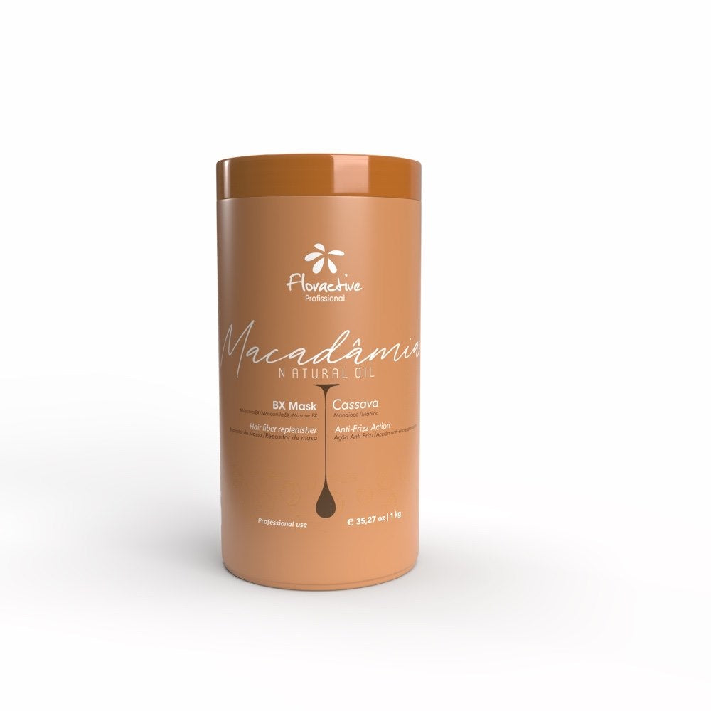 Bio BTX Macadamia 1kg Floractive - Botox capilar reconstructor