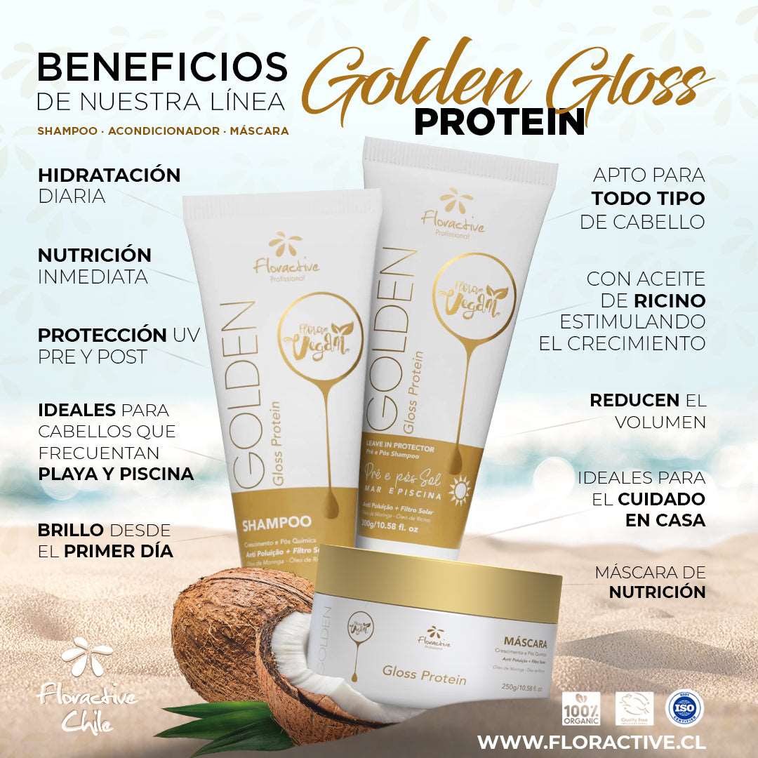 Leave In Golden Gloss Protein