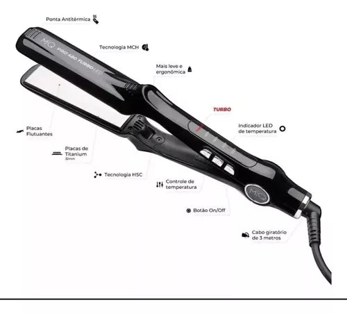 Plancha MQ 480 TURBO LED — imagen 2